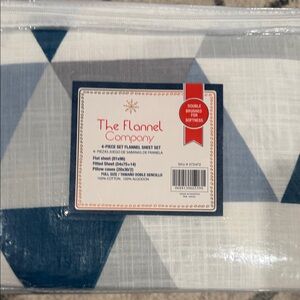 The Flannel Company heavyweight cotton sheet set FULL